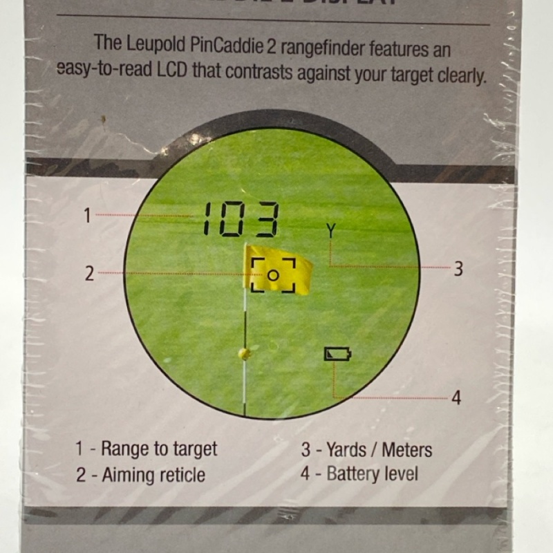 Leupold Golf PinCaddie 2 Golf Rangefinder